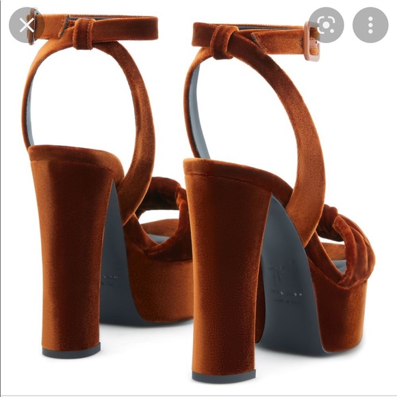 Zanotti Lavinia Betty Knot Platform Sandal -NWT - Picture 2 of 7